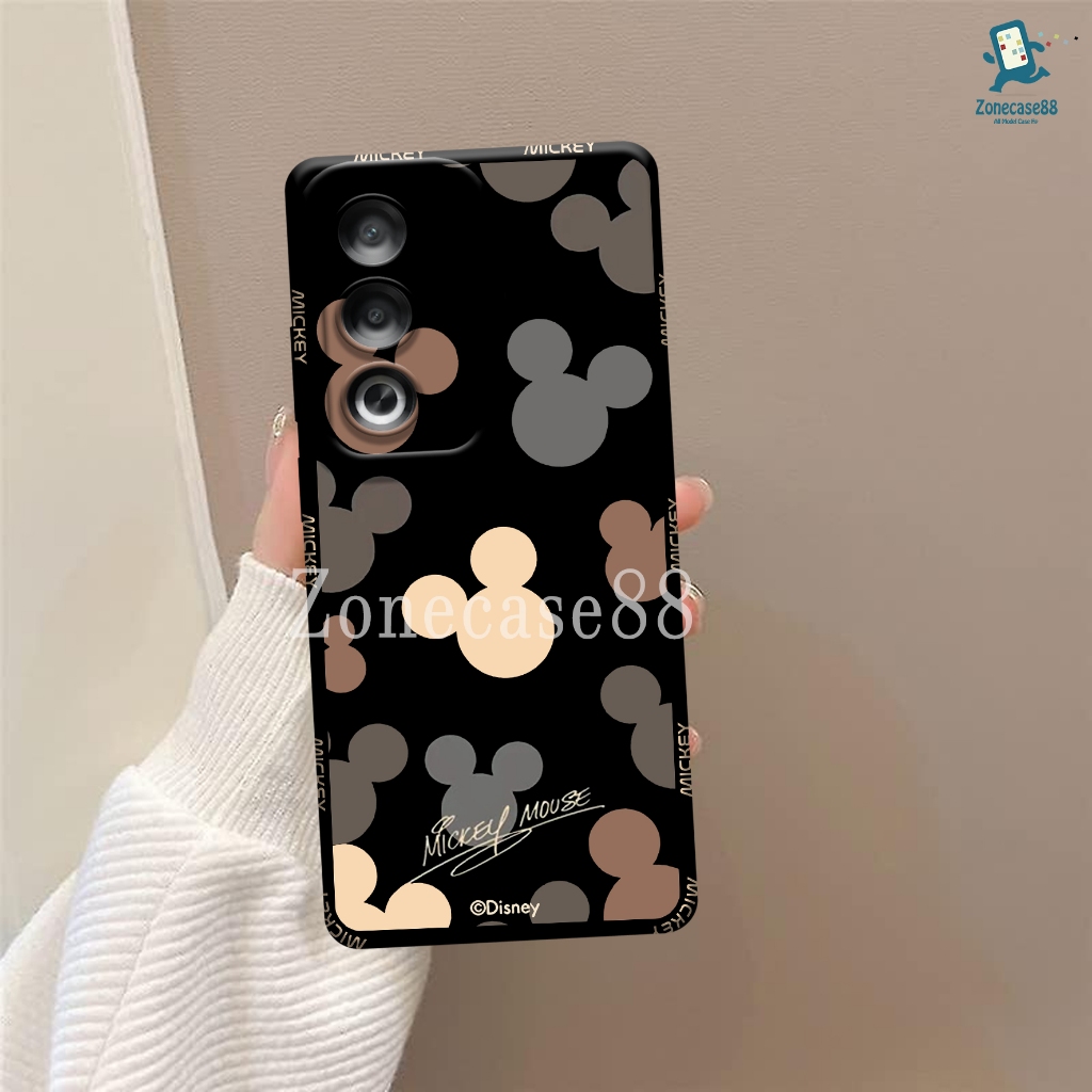 #ZC02 Case Hp Oppo A3 Pro Silikon Hp Procamera Motif MickeyMouse - Case Pelindung Hp - CAse Kekinian