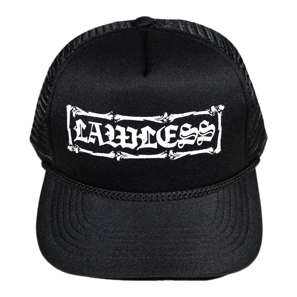 Lawless Jakarta - Doom Bones Trucker Cap - Black