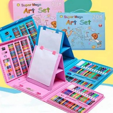 

Crayon Set 28 Pcs Pensil Warna Menggambar Mewarnai Melukis AnakAnak Krayon Cat Cair Pastel Koper Set Lengkap Kado Anak Colouring Gift TAKASIMURA STORE KODE S2E1