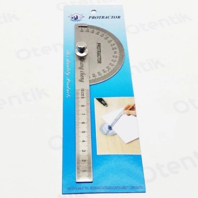 

PENGGARIS BUSUR DERAJAT 18 PROTRACTOR STAINLESS 1CM 18 DERAJAT KODE D2N7