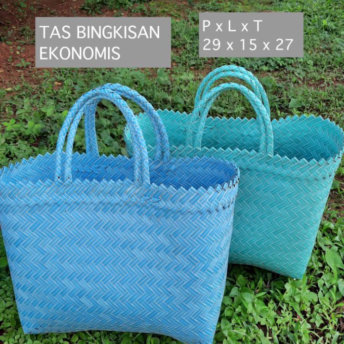 

Murah Tas Anyaman Plastik Tas Souvenir Tas Bingkisan Lurik Size L E22