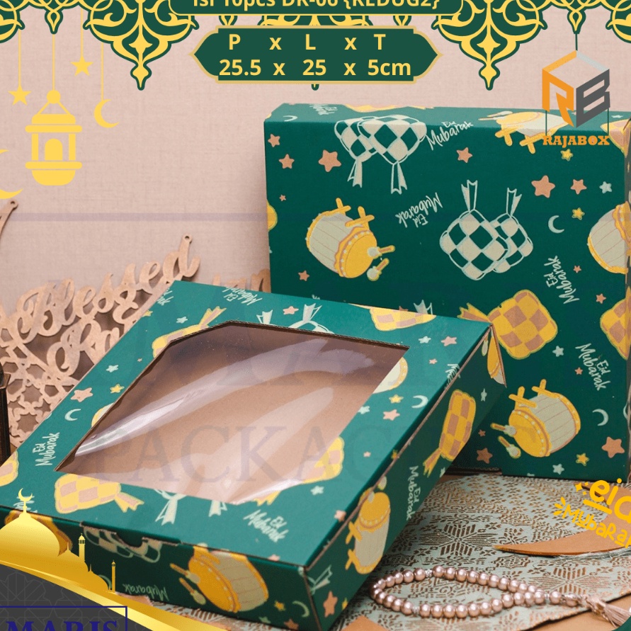 

HJ6 Kardus Die Cut Mika Kotak Pudding Isi 1 Pcs DK6 Amaris Packaging