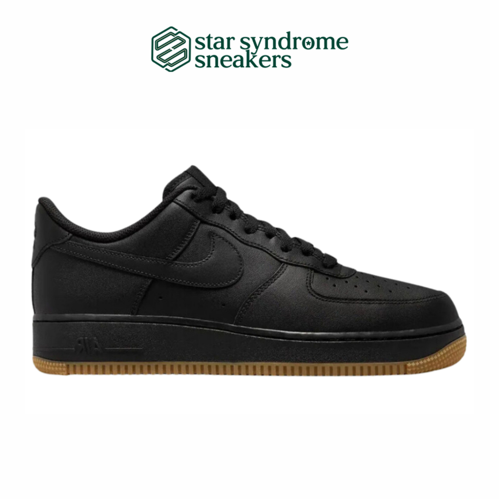 Sneakers Nike Air Force 1 Low Luxe Black Sol Gum