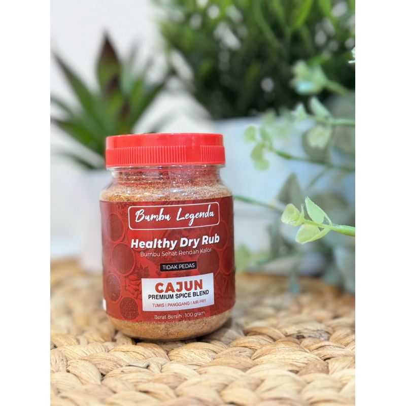 Bumbu Legenda Bumbu Marinasi Rendah Kalori - Cajun [Healthy Dry Rub]