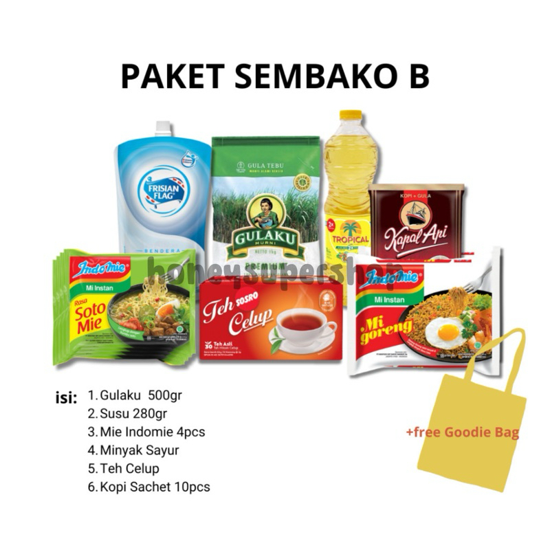 

PAKET BERBAGI/DONASI FREE GOODIE BAG