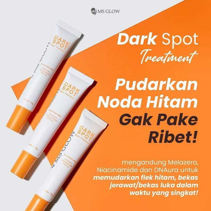 MS GLOW DARK SPOT SERUM - FLEK HITAM Original