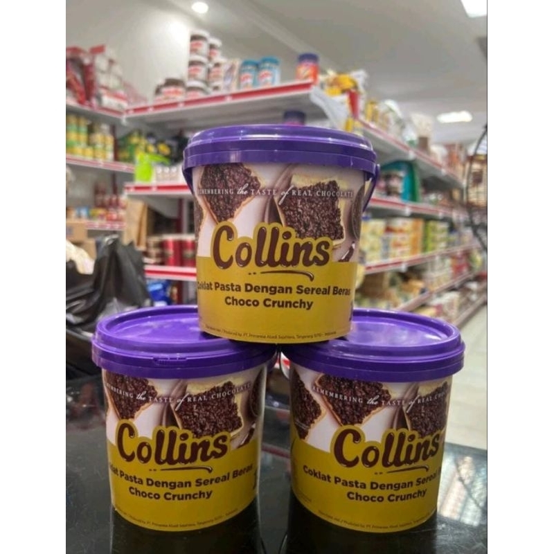 

Collins Crunchy 1 kg murah full coklat