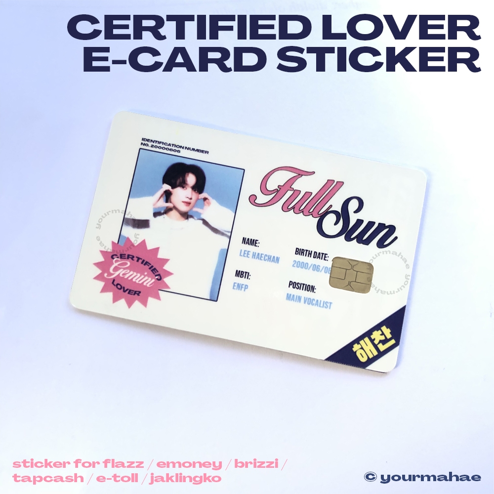 [CUSTOM] nct sticker for flazz / emoney / brizzi / tapcash / jaklingko [nct 127, nct dream, wayv]