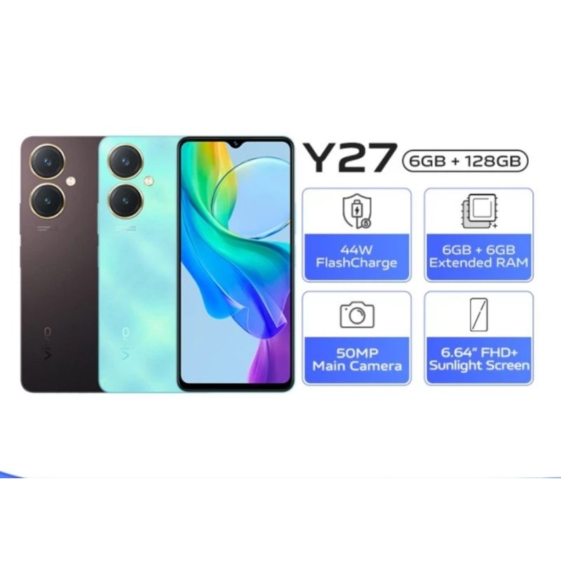 vivo y27 5g ram 6 rom 128 GB