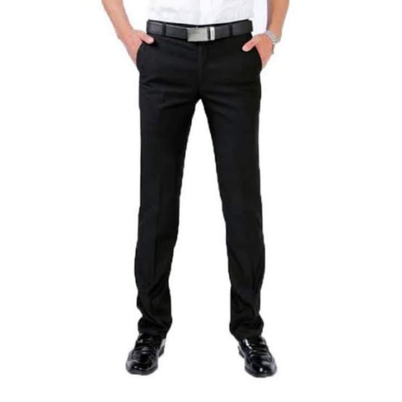 Celana Hitam Polos Celana Formal Hitam Polos Celana Panjang Hitam Celana Pria Celana Kerja