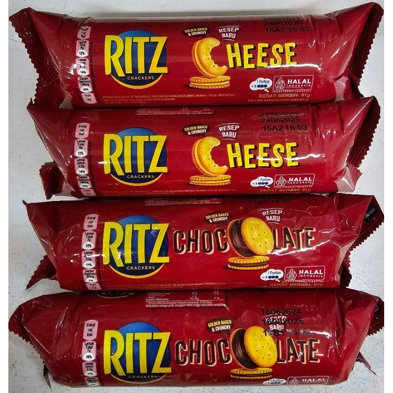 

RITZ Crackers Golden Baked&Crunchy 91gr Roll