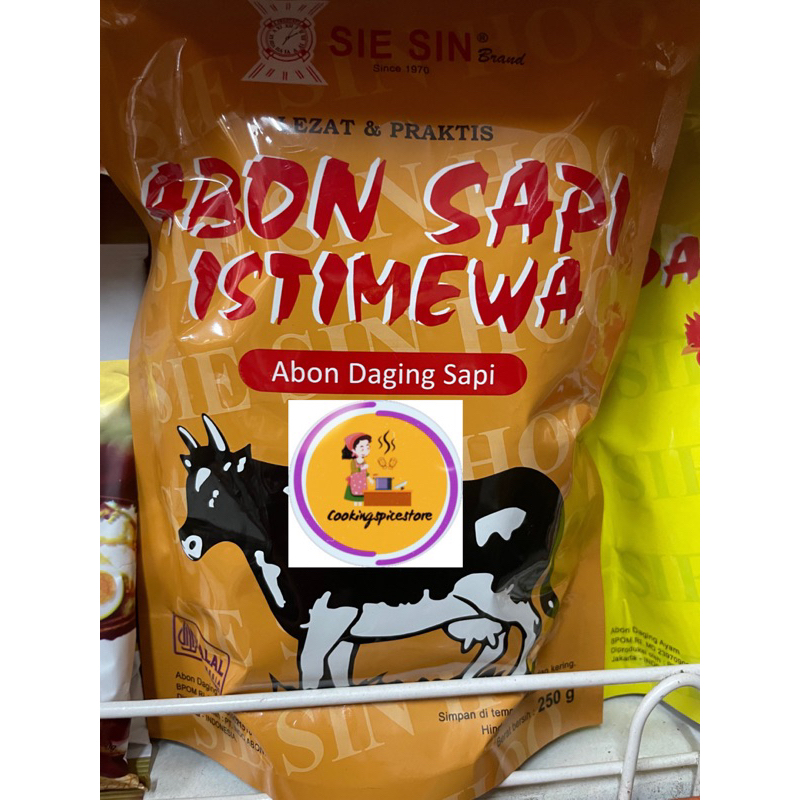 

[HALAL] SIE SIN Abon Sapi / Ayam Lezat