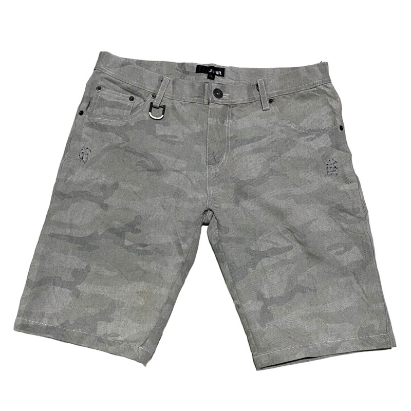Diviner japan camo denim shortpant