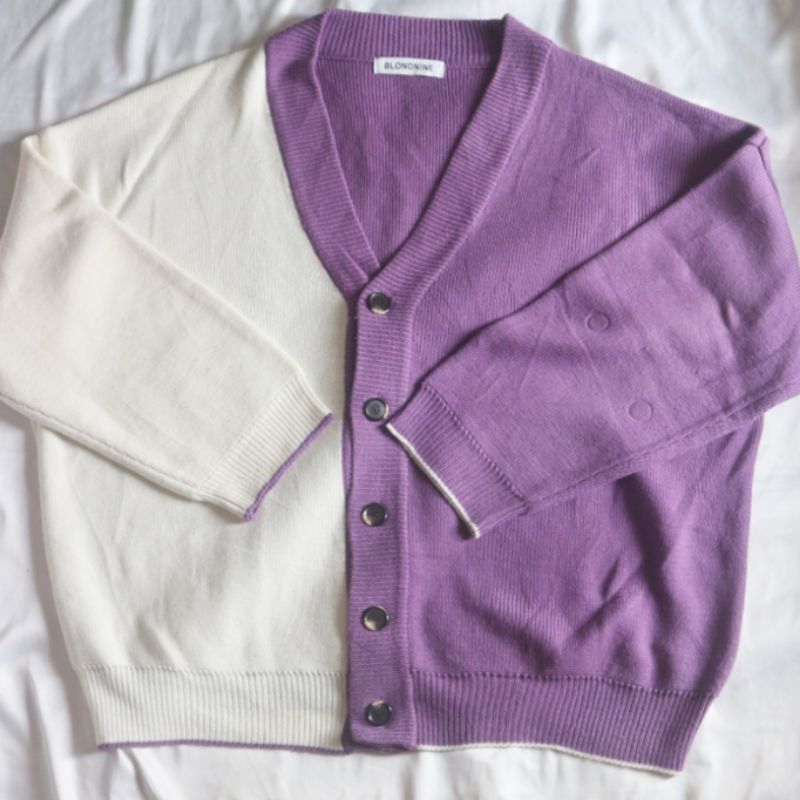 BLONDNINE Jumbo Oversize Cardigan XXXL Knit Original Boxy KPOP IDOL NCT SEVENTEEN STRAY KIDS Oversiz