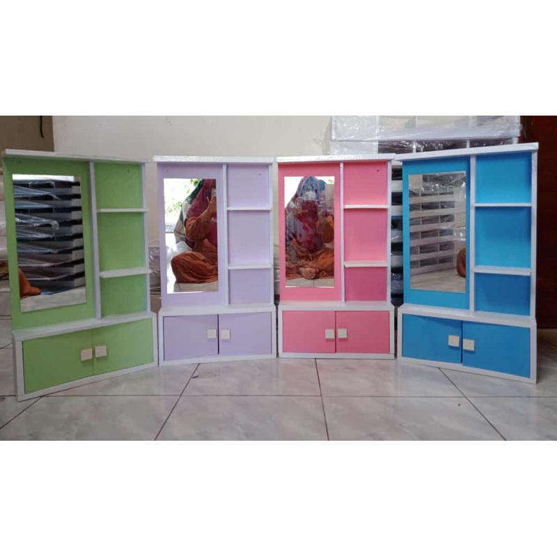 rak rias gantung rak rias kaca cermin