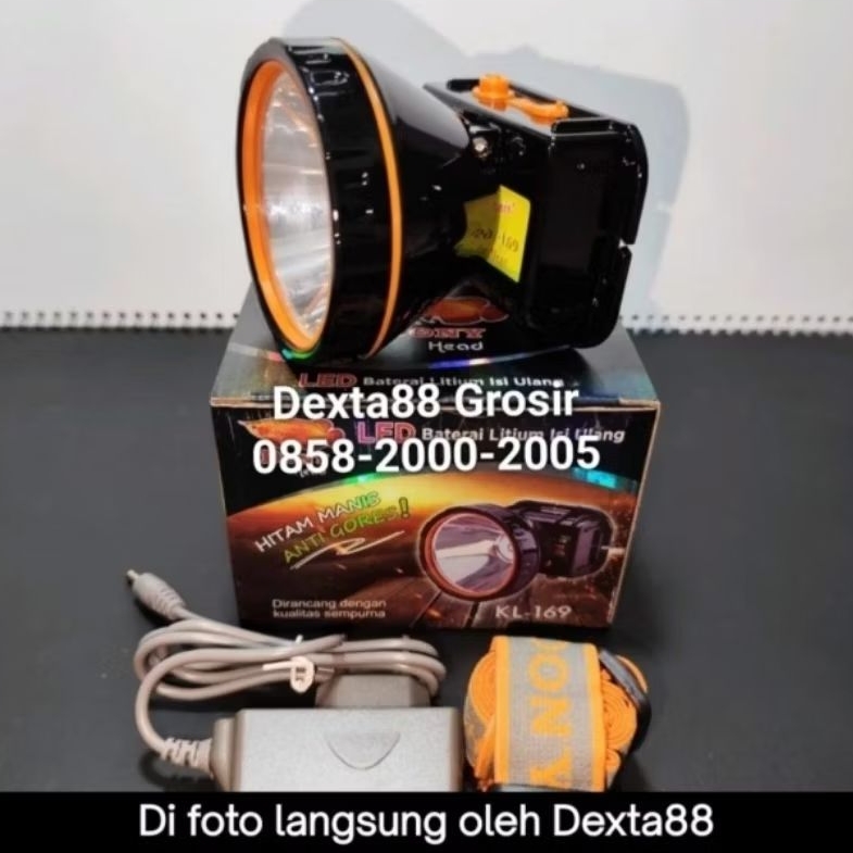 SENTER DONY KL-169 HITAM MANIS/ANTI GORES - PUTIH