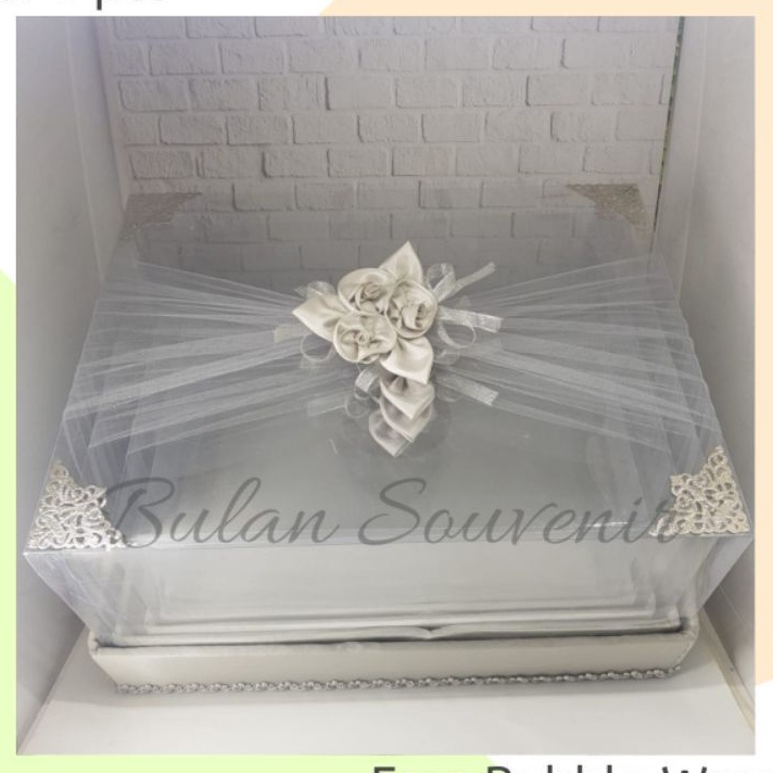 

Grosir Box Kotak Seserahan Lamaran Mika Pita Tile 1 Set Isi 4 Box