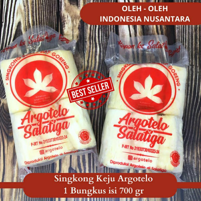 

Singkong Argotelo Salatiga 700gr | Singkong Goreng | Singkong Bumbu