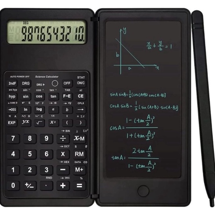 

KODE G85G Kalkulator Lipat Calculator ilmiah Scientific EWriter LCD Note Pen S9