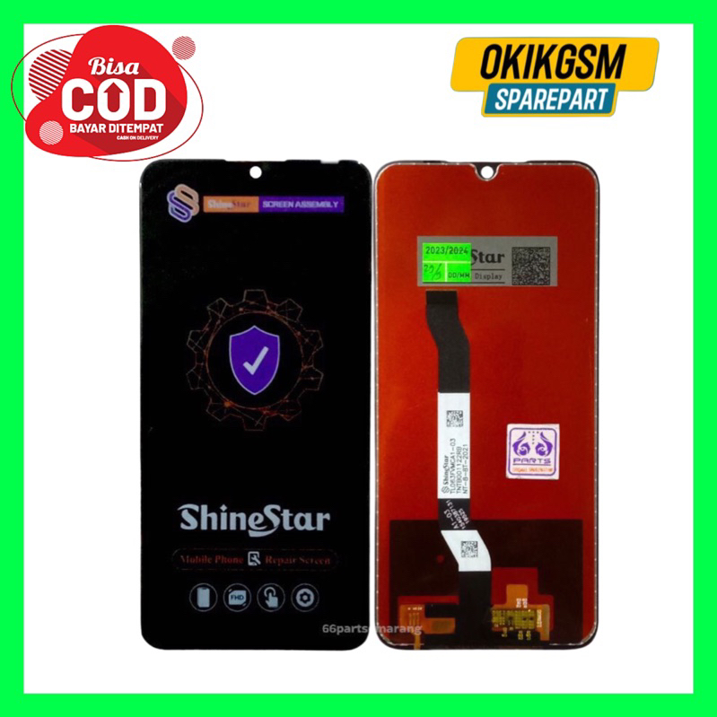 (Shinestar) LCD Touchscreen Redmi Note 8 Original 100% Shinestar