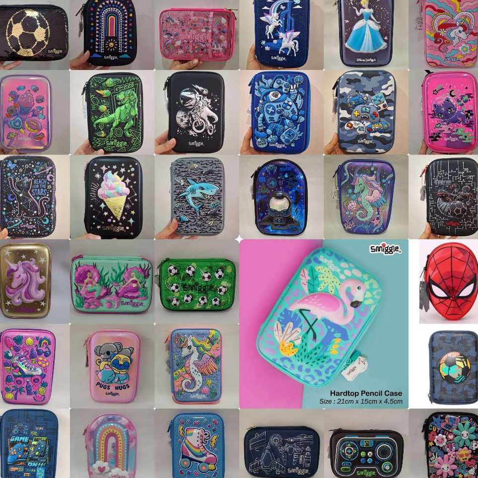 

KODE P87W PENCIL CASE KOTAK PENCIL HARDTOP SMIGGLE