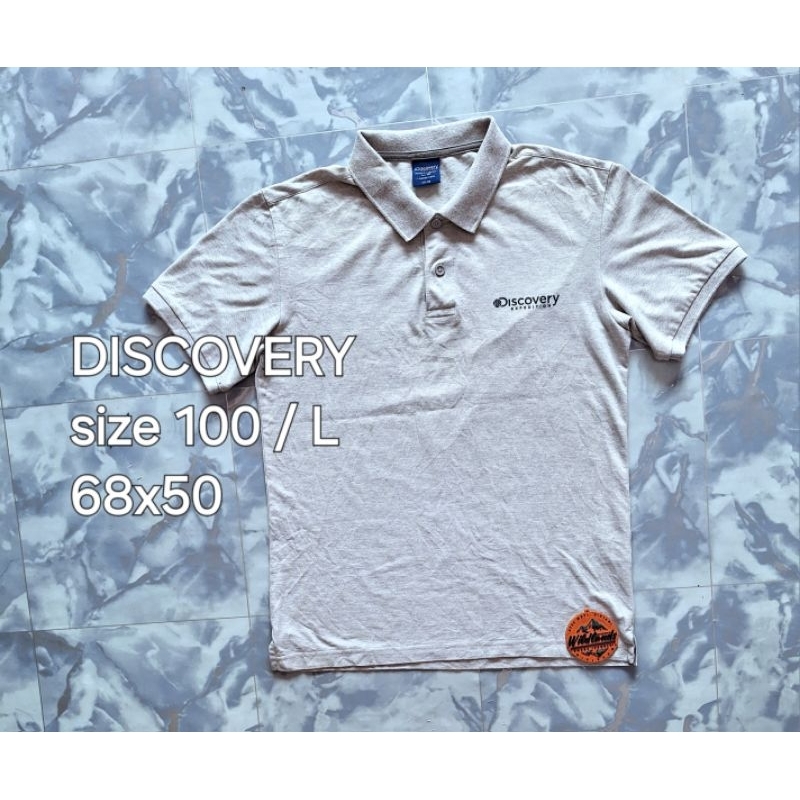 Baju Kaos Krah DISCOVERY Polo Shirt