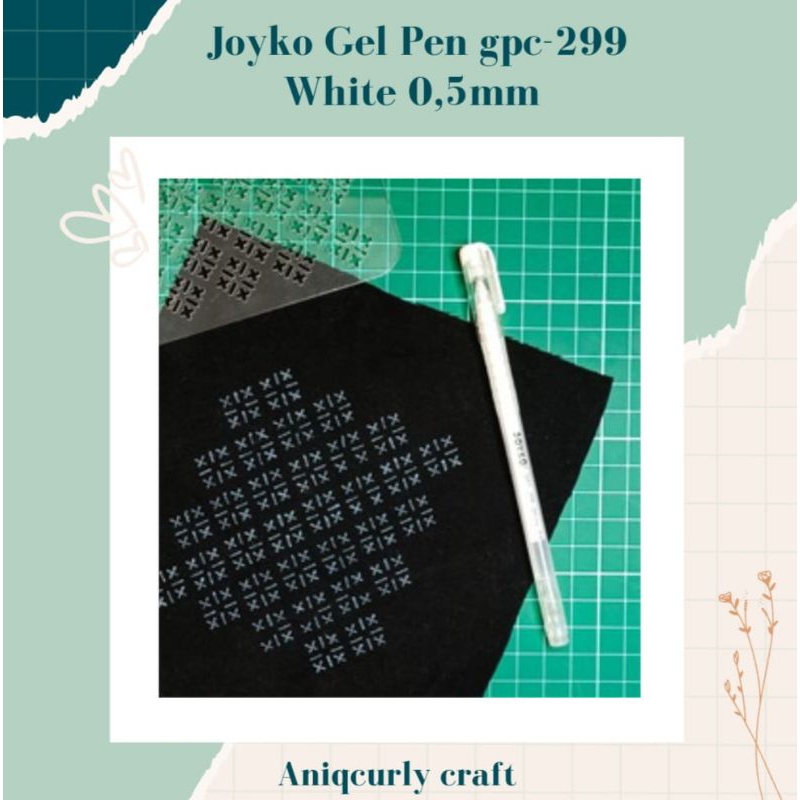 

Joyko Gel Pen GPC-299 white 0,5mm