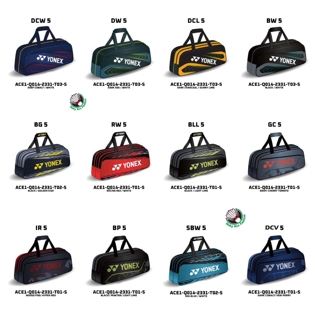 Tas Badminton Bag Yonex ACE 1 - ACE1-Q014-2331-T03-S Jingjing Original - MODEL KOTAK