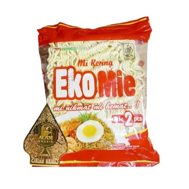 

1 Renceng Mie Kering Eko Mie Kemasan 110 gram 3pcs