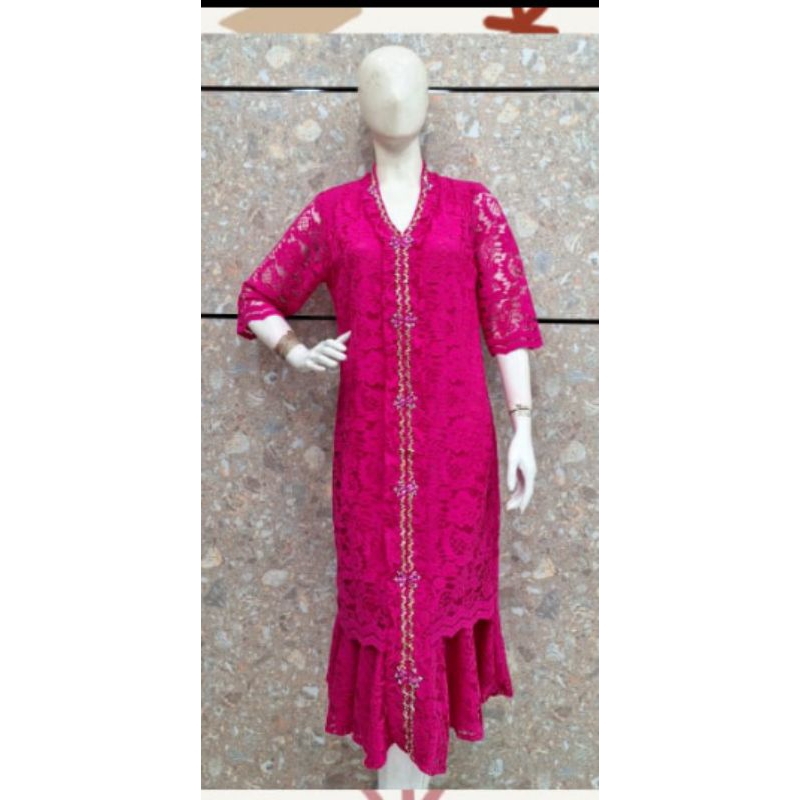 Dress kartini terbaru El-Ghana kombinasi payet.