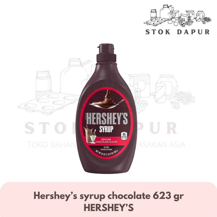 

hershey's syrup chocolate 623 gram / Hersheys sirup coklat 623 gr