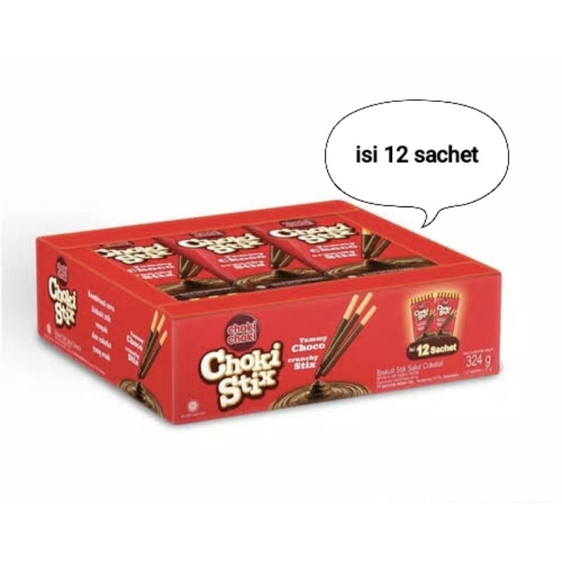 

Choki Choki stix 1pack isi 12 sachet