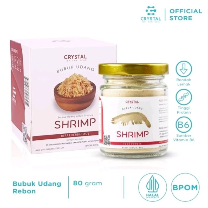 

CRISTAL BUMBU UDANG shrimp 80gr~ burbuk udang untuk gravies