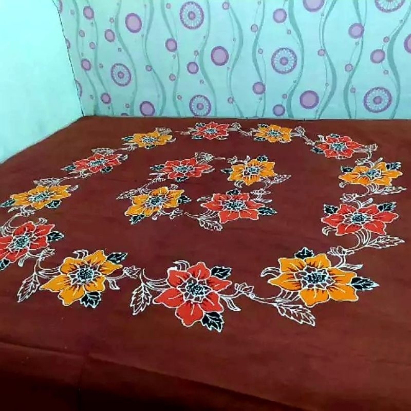 pengiriman cepat SPREI BATIK SIZE 160x200 SEPREI BATIK CAP Pekalongan SEPRAI KINTAKUN bahan adem