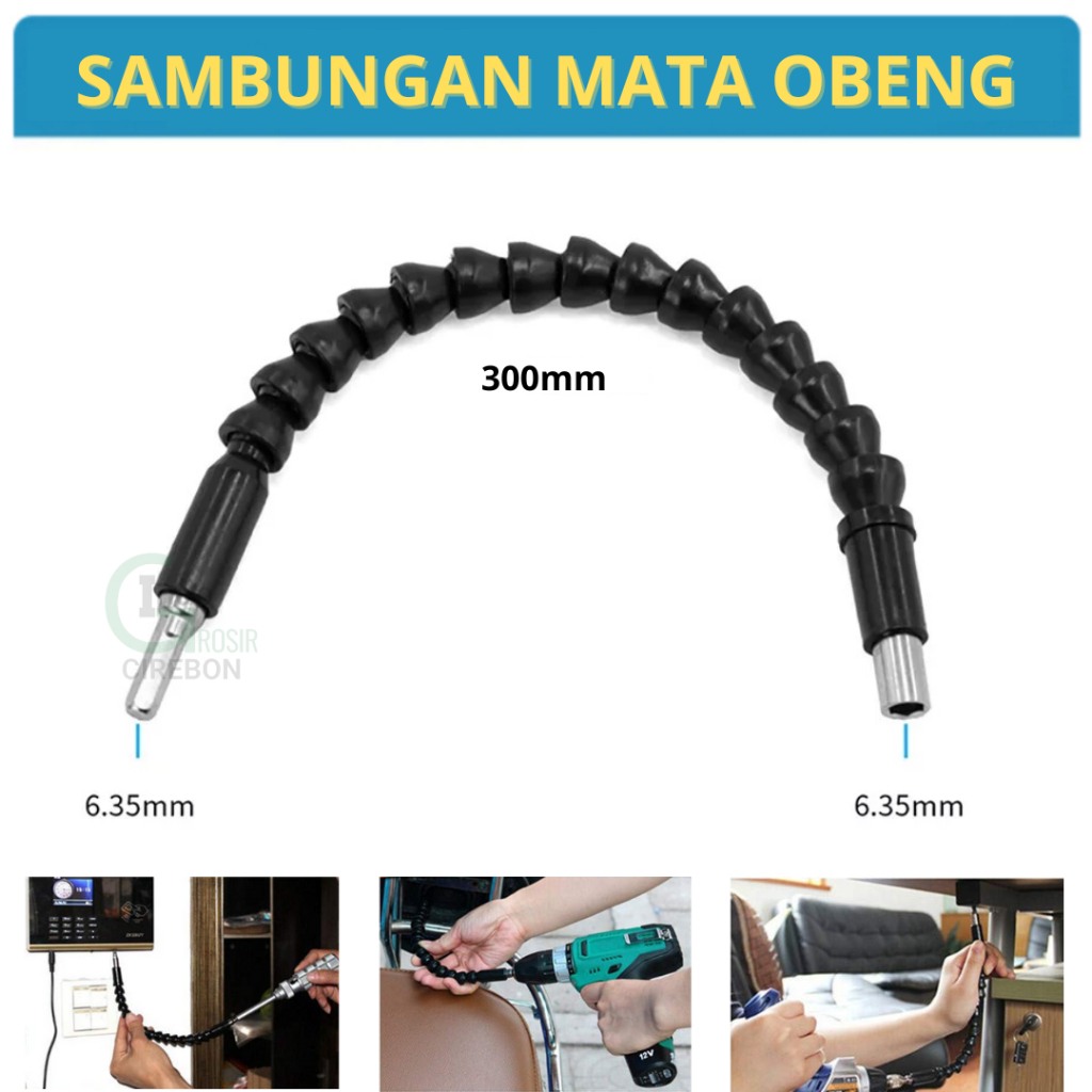 sambungan bor fleksibel mata obeng bor magnet Sambungan Ekstensi Kepala Obeng