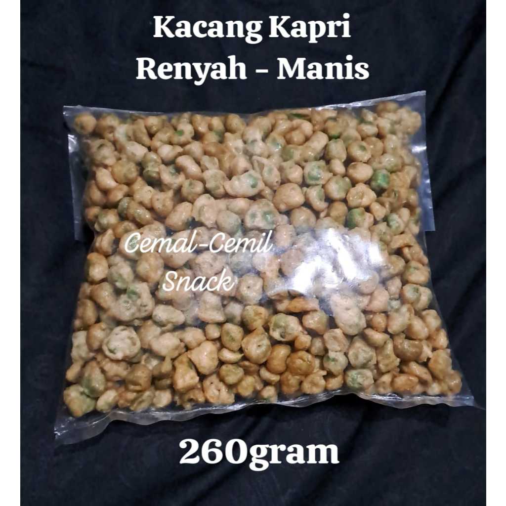 

KACANG KAPRI / POLONG TEPUNG KACANG POLONG 250gr / POLONG IJO / POLONG TEPUNG RENYAH KACANG KAPRI POLONG CEMILAN 260GR KHAS BOGOR