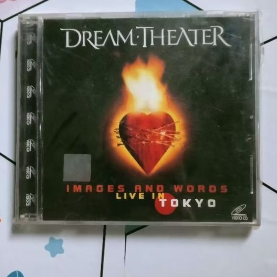 Kaset CD Second -Dream Theater "Images And Words Live in Tokyo"