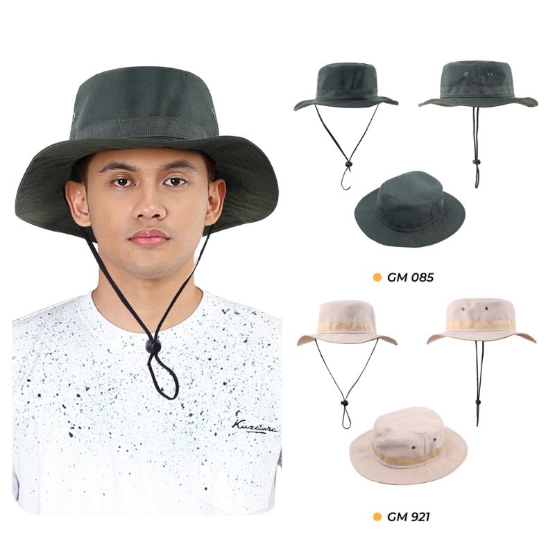 Topi rimba original Topi gunung rimba pria wanita polos Topi hiking outdoor