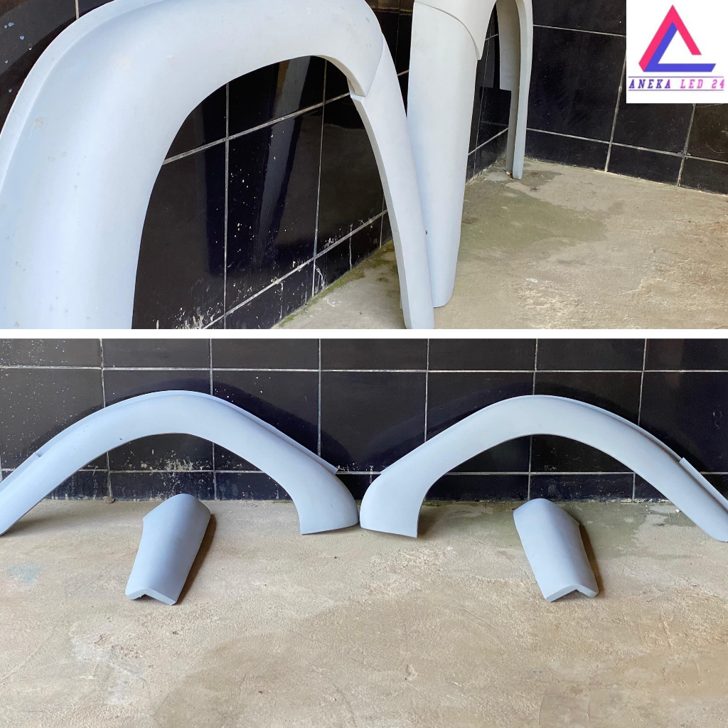 Slebor Spakbor Depan Canter U Bahan Plat Model Sambung / Potong