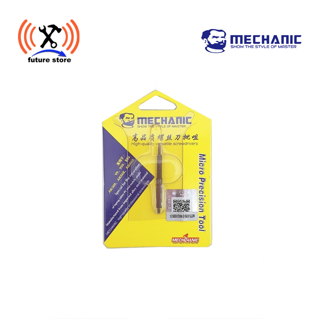 MECHANIC MATA OBENG AK 999A Y 0.6 - SCREWDRIVE MATA OBENG Y 0.6 MECHANIC AK 999A ORIGINAL