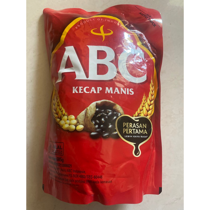 

Kecap manis ABC 685 gr refill