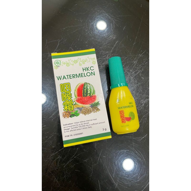 

咽喉霜 HKC WATERMELON YAN HOU SHUANG