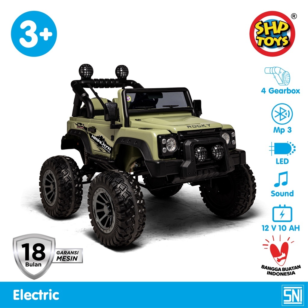 Rocky Monster Volta Toys by SHP (Volta 5023) Mainan Mobil Aki - Himalaya