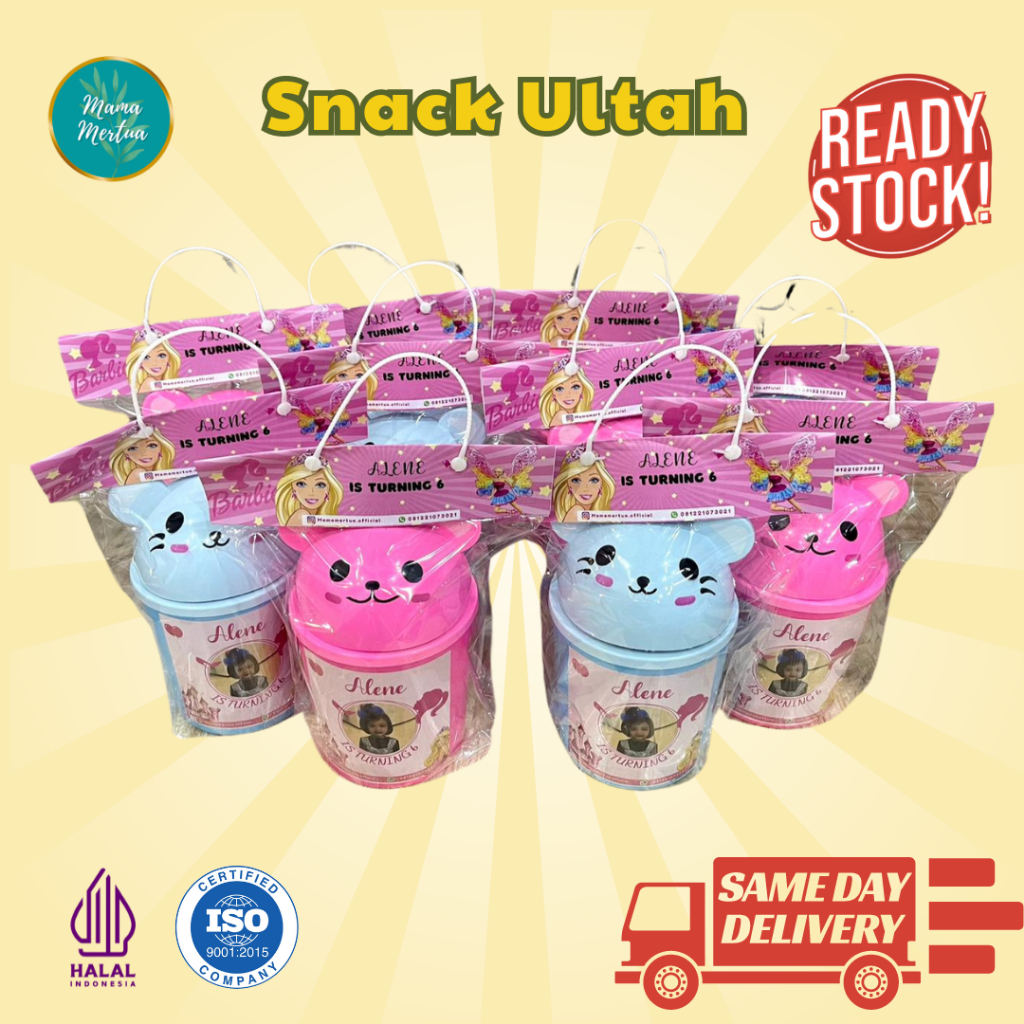 

Snack ulang tahun anak jajan unik Ruby Snack