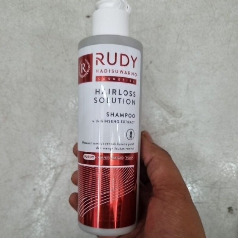 Rudy hadisuwarno shampo