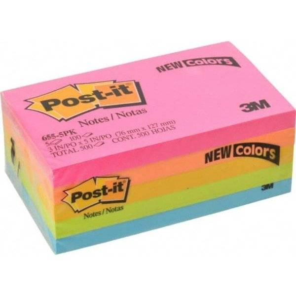 

Post it 3M 655 Sticky Notes Warna (PCS)