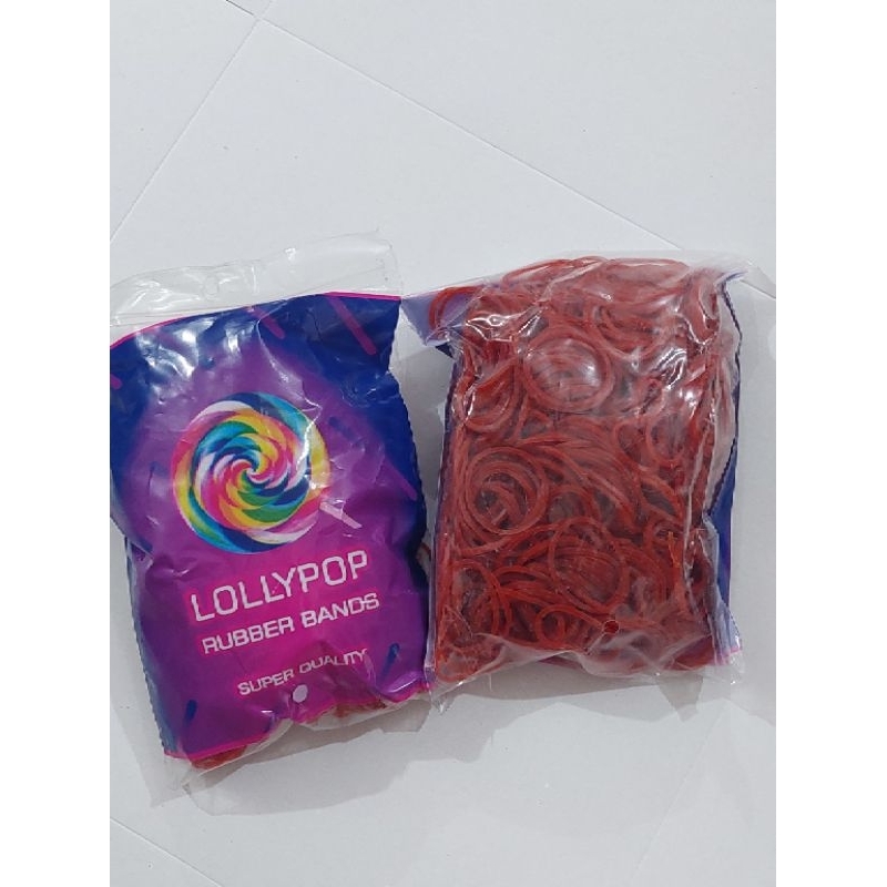 

KARET GELANG PENTIL MEREK LOLYPOP 100 gr