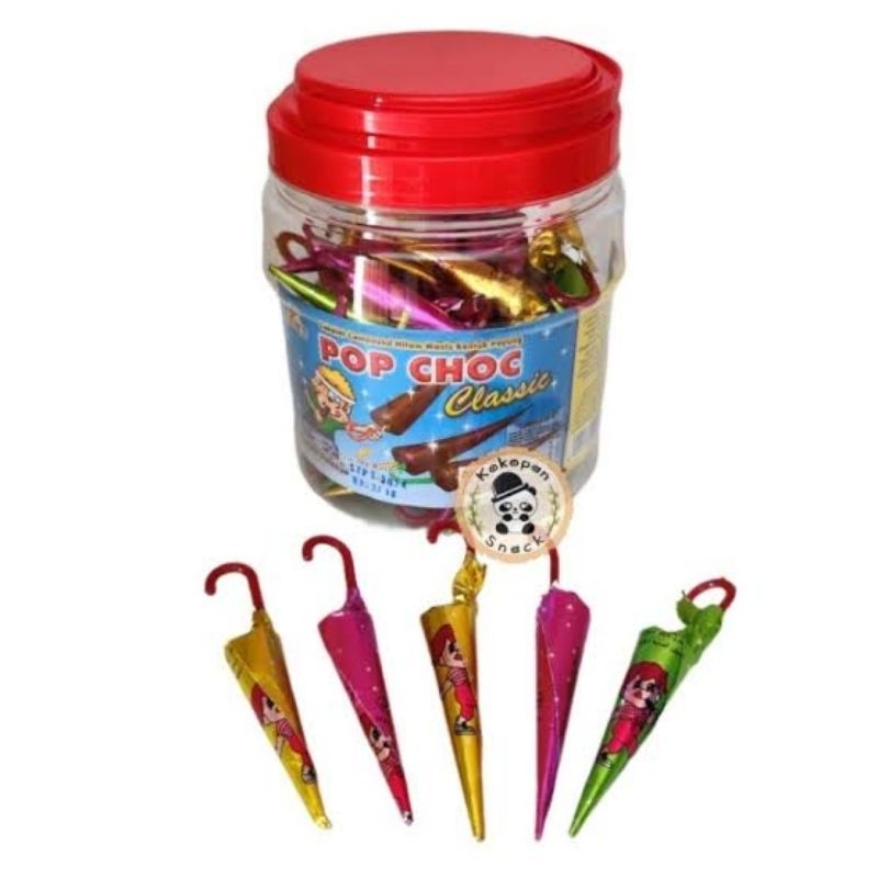 

ECER COKLAT PAYUNG POP CHOC TOPLES 1 PCS @5 GR