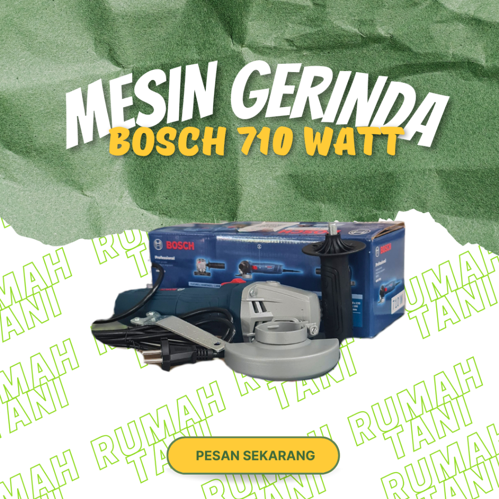 mesin gerinda tangan bosch gws700 710w 4 inch