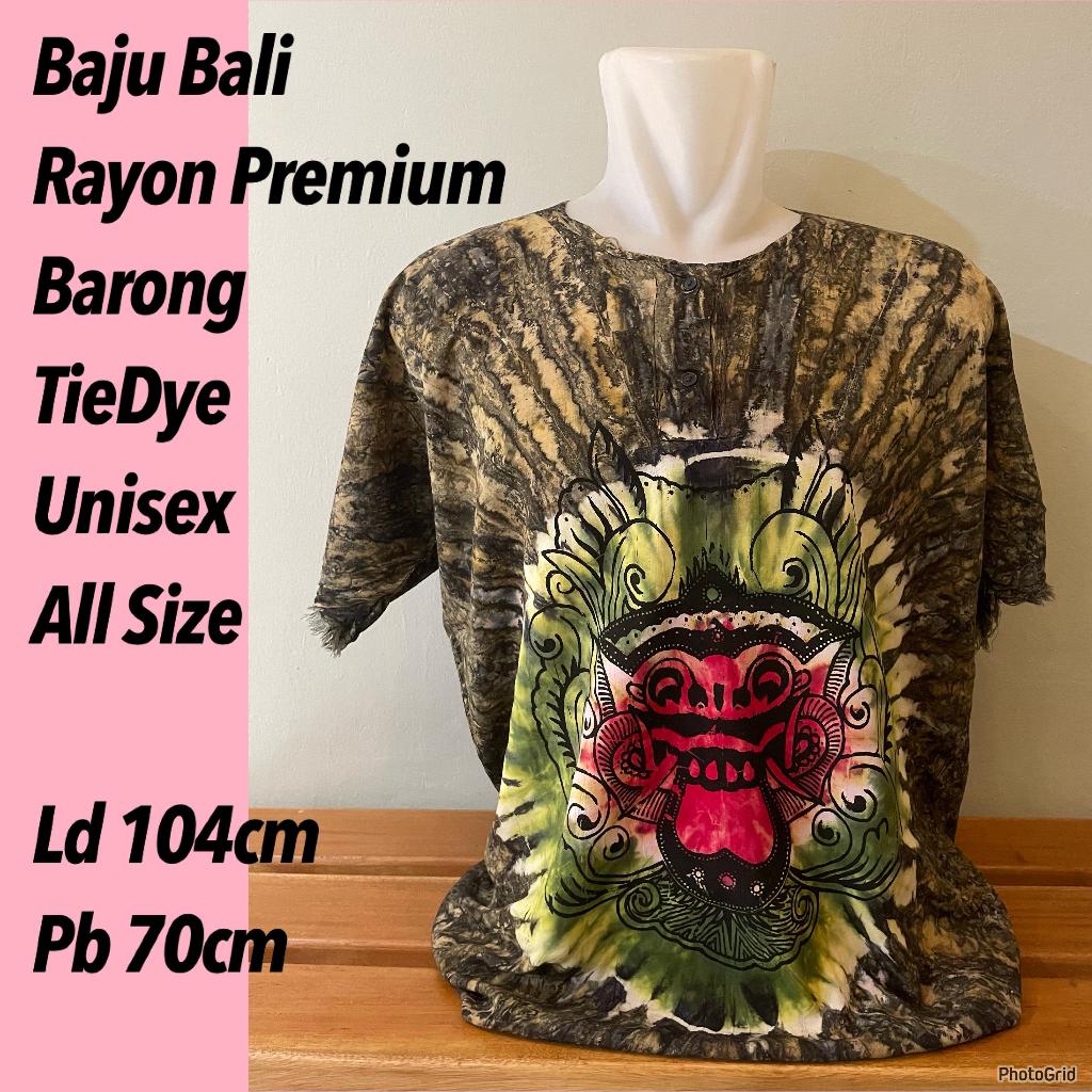 BAJU BALI BARONG TIEDYE premium